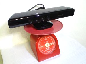 Kinect は 540 g