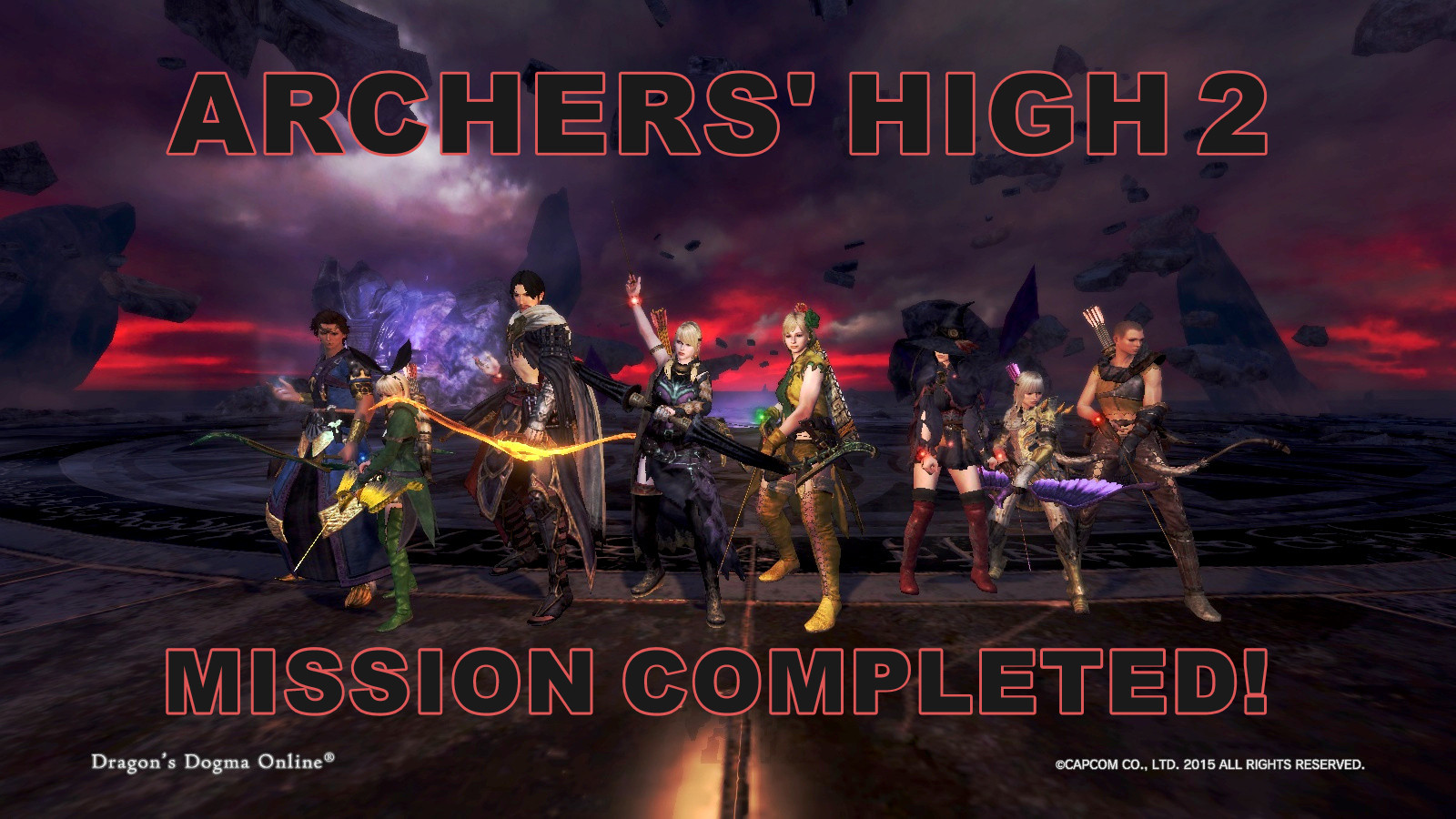 Archers High 2 ハンターと E アーチャーの黒竜 限界域